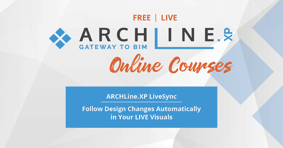 mailing archline ARCHLine.XP LiveSync – Follow Design Changes Automatically in Your LIVE Visuals