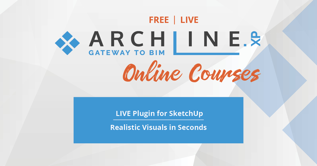 mailing archline LIVE Plugin for SketchUp – Realistic Visuals in Seconds
